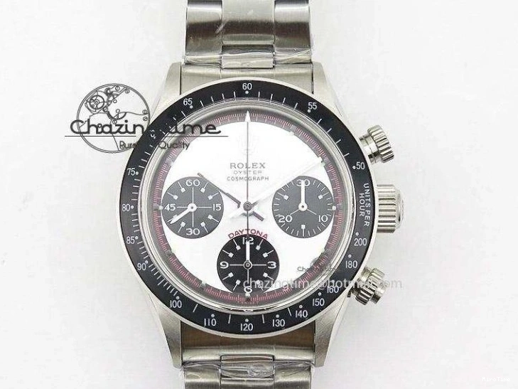 MiroTime 0217 Daytona 116519 Noob 1:1 Best Edition 904L SS Case Gray Black Dial on Black Rubber Strap SA4130 (Free Extra Strap) Durable 3336